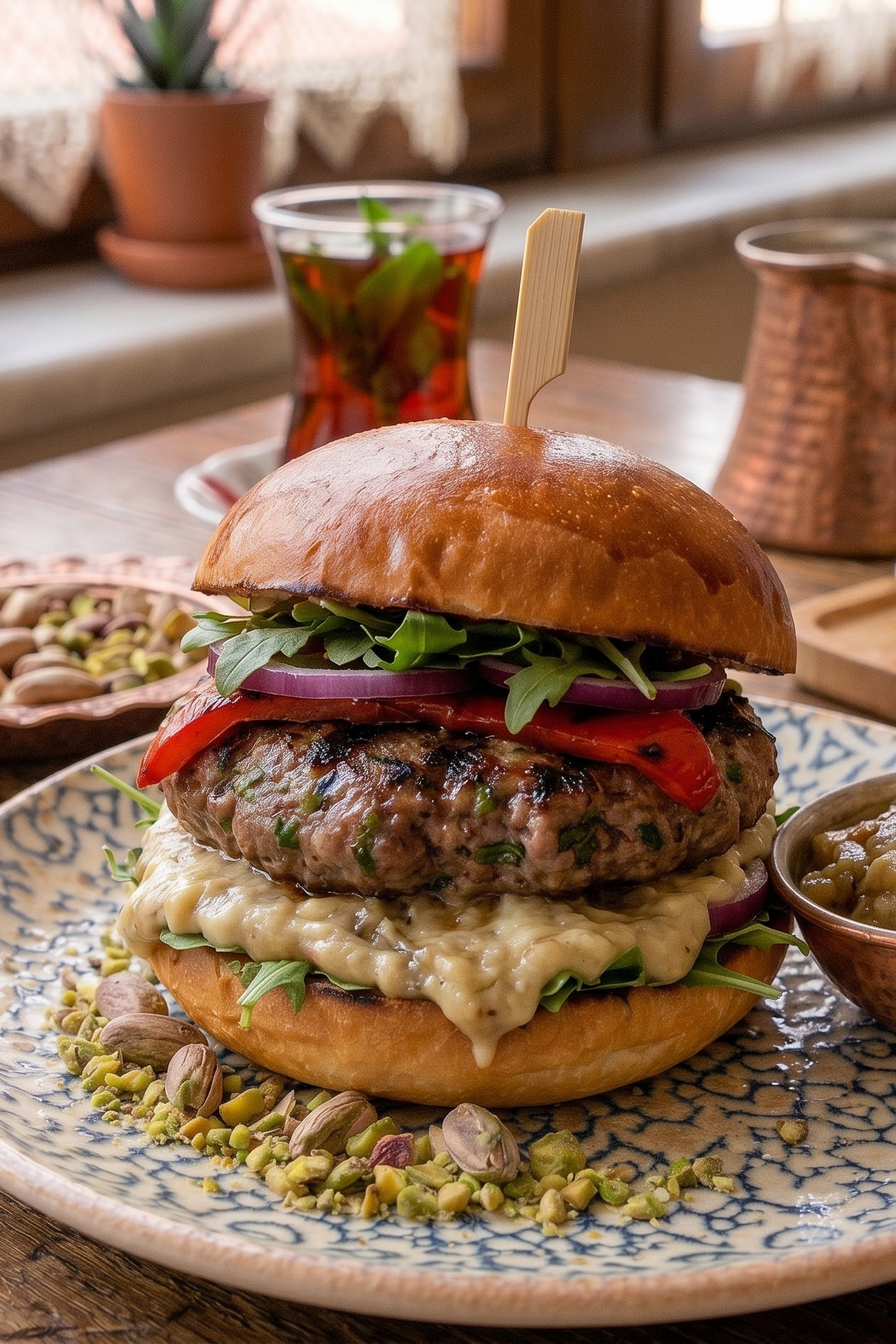 Beğendili Köfte Burger